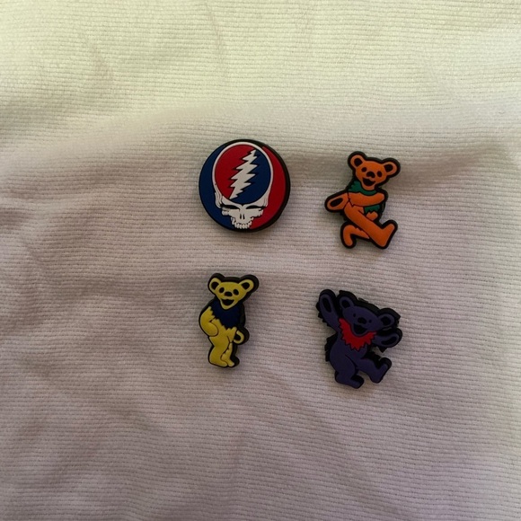 Grateful Dead Jibbitz croc charms NWOT - Picture 4 of 6